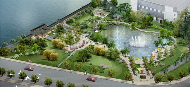 杭州艮山運河公園